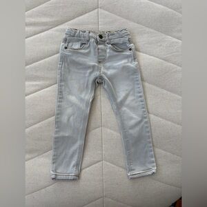 | Zara Baby Boy Collection | Light Gray Denim Jeans Kids size 2/3 years